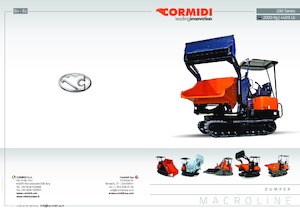 Lánctalpas dömperek Cormidi C 31.200 RI