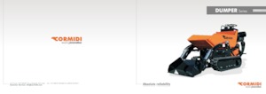 Lánctalpas dömperek Cormidi C 100
