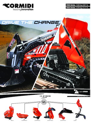 Lánctalpas dömperek Cormidi C 1600