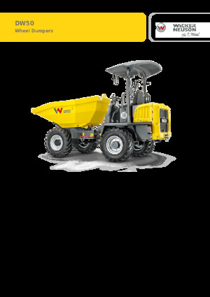 Dömperek Wacker Neuson DW50