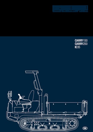 Lánctalpas dömperek Kato IC35