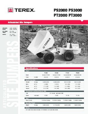 Dömperek Terex PS 3000