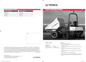 Dömperek Terex PT 3000