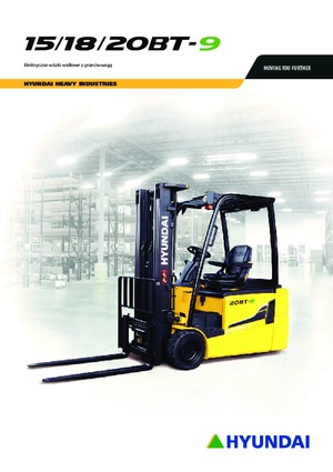 Elektromos targoncák Hyundai 20 BT 9 ac