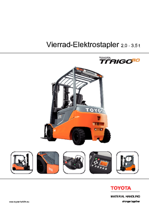 Elektromos targoncák Toyota 8 FBMT 30