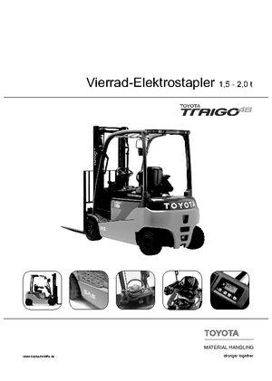 Elektromos targoncák Toyota 8 FBMT 15