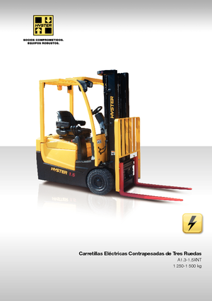 Elektromos targoncák Hyster A1.3XNT