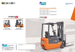 Elektromos targoncák Doosan B 18 T