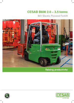 Elektromos targoncák Cesab B 625 L