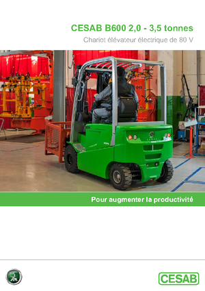 Elektromos targoncák Cesab B 625 L