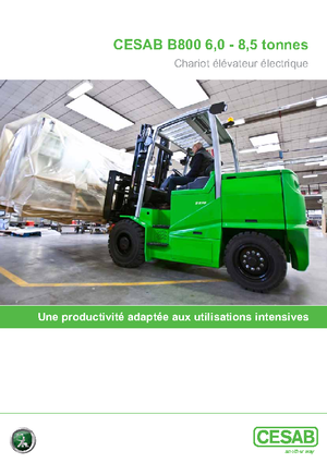 Elektromos targoncák Cesab B 860