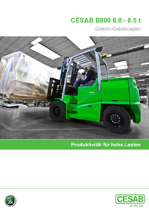 Elektromos targoncák Cesab B 860