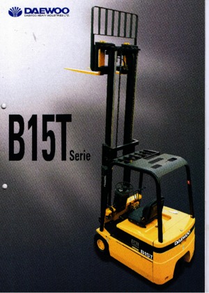 Elektromos targoncák Doosan B 15 T