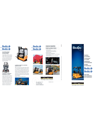 Elektromos targoncák Montini Bingo plus N 163