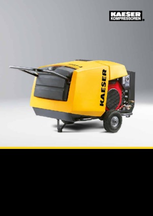 Mobilkompresszorok - dízel, elektromos, benzines Kaeser Mobilair M 13 E