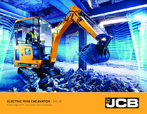 Elektromos lánctalpas kotrók JCB 19C-IE