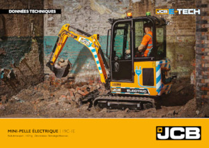Elektromos lánctalpas kotrók JCB 19C-IE