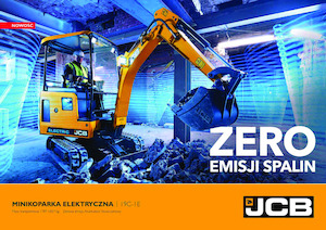 Elektromos lánctalpas kotrók JCB 19C-IE