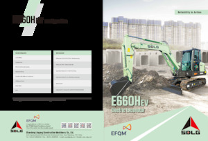 Elektromos lánctalpas kotrók SDLG E660HEV