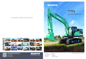 Elektromos lánctalpas kotrók Shantui EE225-X2