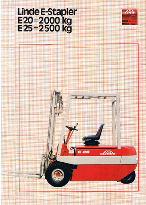 Elektromos targoncák Linde E 25