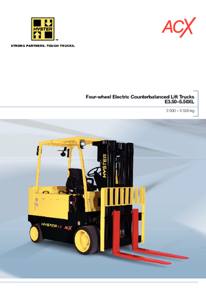 Elektromos targoncák Hyster E4.0XN