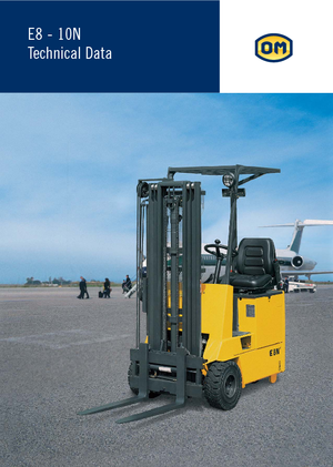 Elektromos targoncák OM-Pimespo E 8 N