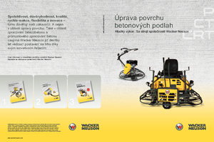 Gyalogkiséretű simítók Wacker Neuson CT 36-400 E