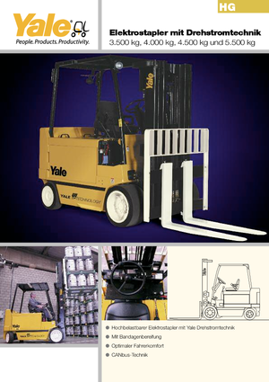 Elektromos targoncák Yale ERC 45 HG