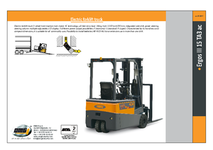 Dízel targoncák OMG Ergos III 15 TA 3 ac