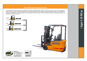 Elektromos targoncák OMG Ergos III 16 TA 3