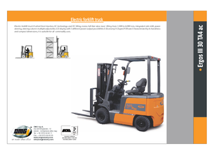 Elektromos targoncák OMG Ergos III 30 TA 4