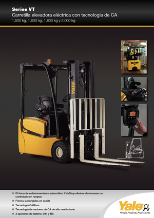 Elektromos targoncák Yale ERP 18 VT