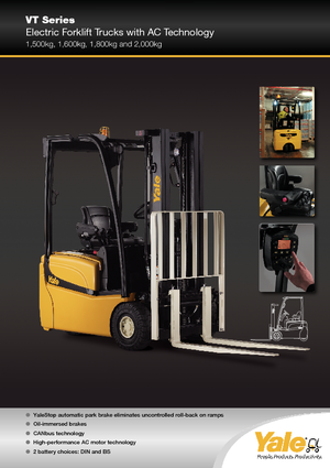 Elektromos targoncák Yale ERP 18 VT