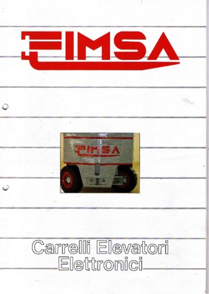 Elektromos targoncák Fimsa ET 4012