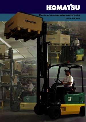 Elektromos targoncák Komatsu FB 15 M-2 R