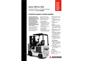 Elektromos targoncák Mitsubishi FBC 25 N