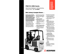 Elektromos targoncák Mitsubishi FBC 25 N