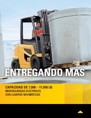 Elektromos targoncák Caterpillar 2EP10000