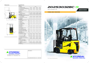 Elektromos targoncák Hyundai 32BC-9