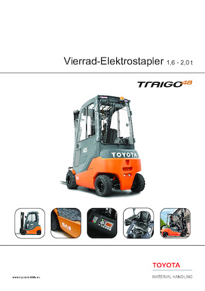 Elektromos targoncák Toyota 8 FBMK 16T 