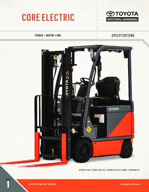 Elektromos targoncák Toyota 8FBCU25-COMP