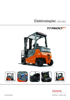 Elektromos targoncák Toyota 9 FBMK 25T 