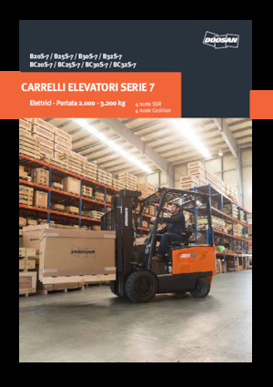 Elektromos targoncák Doosan B20S-7