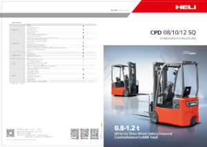 Elektromos targoncák Heli CPD12SQ