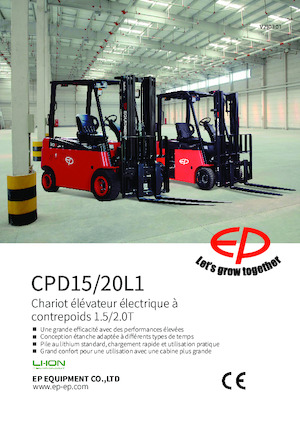 Elektromos targoncák EP CPD20L1