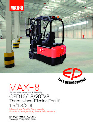 Elektromos targoncák EP CPD18TV8