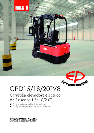 Elektromos targoncák EP CPD18TV8