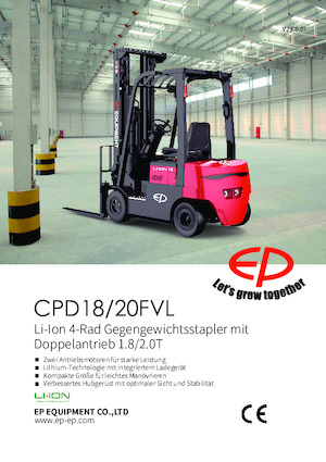 Elektromos targoncák EP CPD18FVL