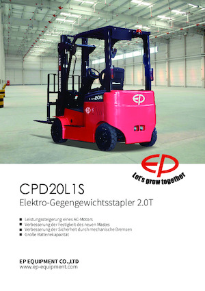 Elektromos targoncák EP CPD20L1S